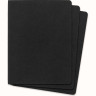 Блокнот MOLESKINE Cahier Journal XLarge, линейка, чёрный (3 шт.) QP321