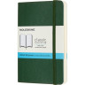 Блокнот MOLESKINE Classic Soft Pocket, пунктир, зелёный QP614K15